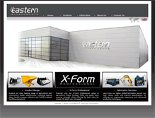 Tablet Screenshot of easternattachments.co.uk